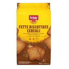 Tostas Ricas Com Cereais Sem Glúten Alto Teor Em Fibra