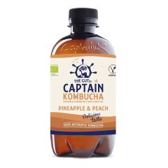 Captain Kombucha Bio Ananás Pêssego