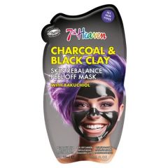 Máscara Facial Peel-Off Carvão E Argila Preta