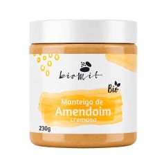 Manteiga De Amendoim Cremosa Bio