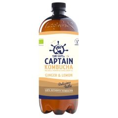 Captain Kombucha Bio Gengibre Limão