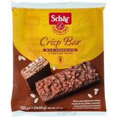 Barra Crocante Com Chocolate De Leite E Avelã Sem Glúten