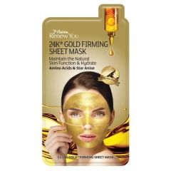 Máscara Facial Toalhete Refirmante Ouro 24K