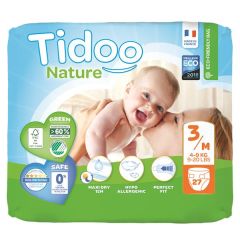 Fraldas Ecológicas Tam.3M (4-9Kg) X27