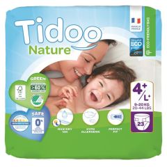 Fraldas Ecológicas Tam.4L+ (9-20Kg) X23