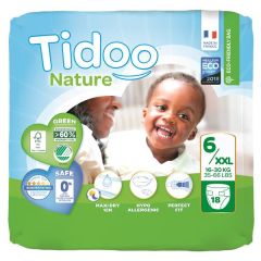 Fraldas Ecológicas Tam.6Xxl (16-30Kg) X18