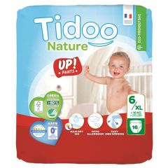 Fraldas Ecológicas Treino Tam.6Xl (16-30Kg) X16