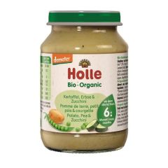 Puré Batata Ervilha Curgete Biológico