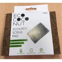 Esfregão Eco Quadrado Fibra De Coco