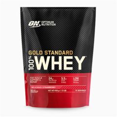 100% Whey Morango 450G