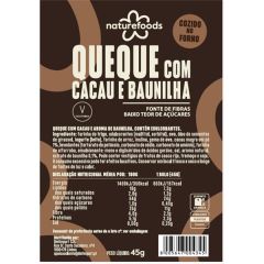 Queque Baunilha E Cacau 0% Açúcar Adicionado