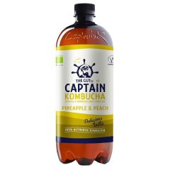 Kombucha Bio Ananás Pêssego