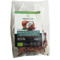 Lascas De Coco Com Cacau Bio