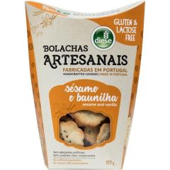Bolacha De Sésamo E Baunilha Sem Glúten
