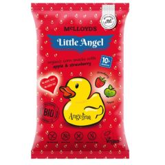 Snack De Milho Com Maçã E Morango Bio