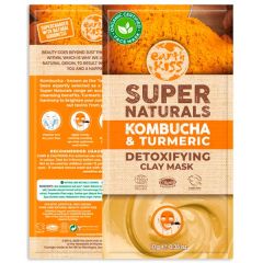 Máscara Facial Detox Kombucha, Curcuma E Argila Bio