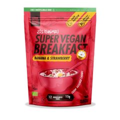 Super Vegan Breakfast Banana E Morango