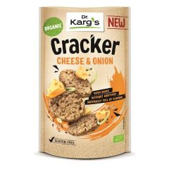 Crackers Bio Com Queijo E Cebola Sem Glúten 85G