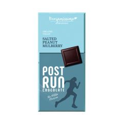 Chocolate Biológico Com Amendoins E Amoras Brancas Post Run