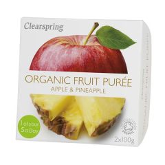 Pure Fruta Maçã+Ananás Bio