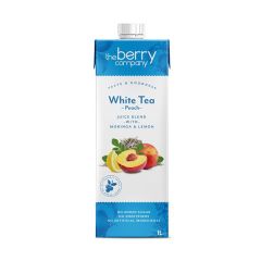 Bebida De Sumo De Frutos Com Chá Branco E Moringa