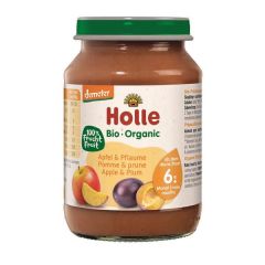 Puré De Maçã E Ameixa Biológico 6M