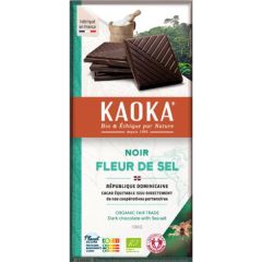 Chocolate Preto 70% Cacau Bio Fair Trade Com Flor De Sal