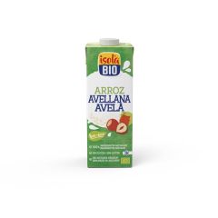 Bebida De Arroz C/ Avelã Isola Bio 1Lt