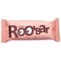 Barra Raw De Amoras Brancas E Baunilha Bio