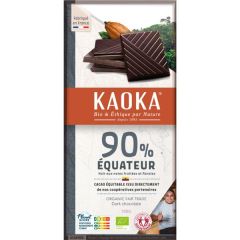 Chocolate Preto 90% Cacau Equador Bio Fair Trade