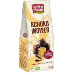 Gengibre Cristalizado Com Chocolate Preto Bio