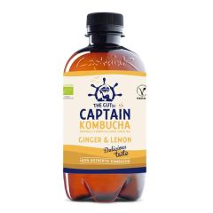 Captain Kombucha Bio Gengibre Limão