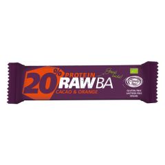 Barra De Proteína De Cacau E Laranja
