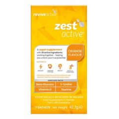 Zest Active Pó Laranja 7 Saquetas