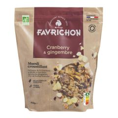 Muesli Crocante Biológico Arando Gengibre