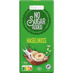 Chocolate De Leite Com Avelãs Sem Açúcar Adicionado