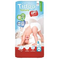 Fraldas Ecológicas Treino Tam.5L (12-18Kg) X36