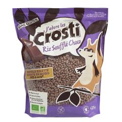 Arroz Tufado Biológico Com Chocolate, Sem Glúten