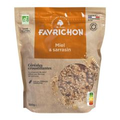 Muesli Crocante Sem Glúten Com Trigo-Sarraceno E Mel Bio