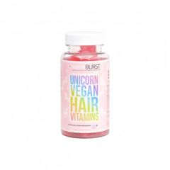Vitaminas Cabelo - 60 Gomas Vegan. Sabor Framboesa