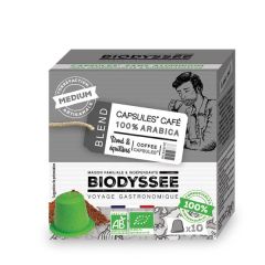 Café Cápsulas (Compatível Nespresso) 100% Arábica Biológico