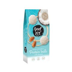 Bolinhas Proteicas Com Coco E Amêndoa