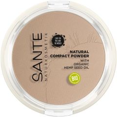 Pó Compacto Natural Bio 02 Neutral Beige