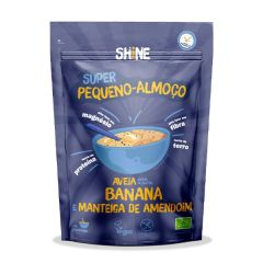 Super Pequeno-Almoço Aveia, Amendoim Bio E Banana