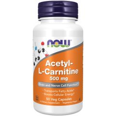 Acetil-L-Carnitina 500Mg