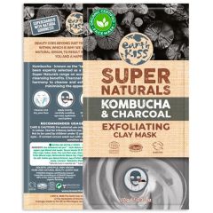 Máscara Facial Exfoliante Com Kombucha, Carvão E Argila Bio