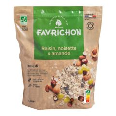 Muesli Bio Passas, Avelãs E Amêndoas
