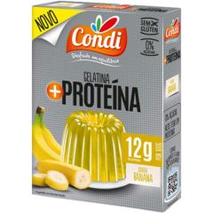 Gelatina Proteica Com Sabor A Banana