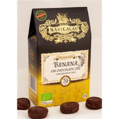 Banana Em Chocolate Cru