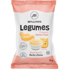 Snack Bio Lentilhas Verm. C. Tempero Queijo Sem Glúten